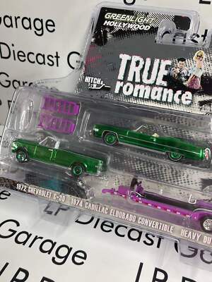 CHROME CHASE GREENLIGHT 1972 Chevrolet 1974 Cadillac Pink True