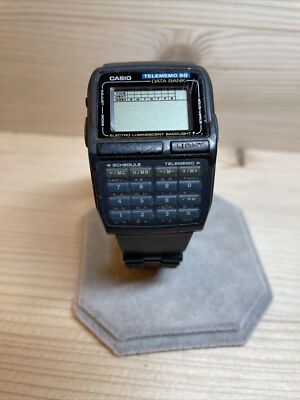 Rare Casio Telememo 50 Data Bank DBC-63 Needs Battery