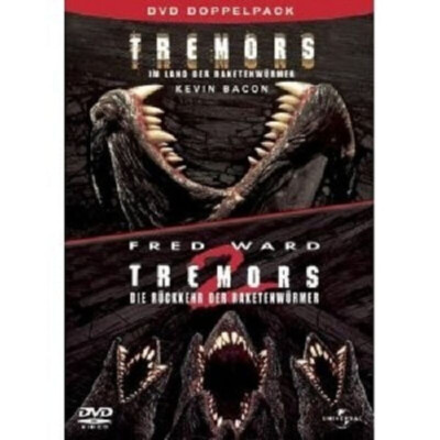 Doppelpack: Tremors 1 + 2  - 2 Disc DVD  Kevin Bacon   20%Rabatt beim Kauf von 4