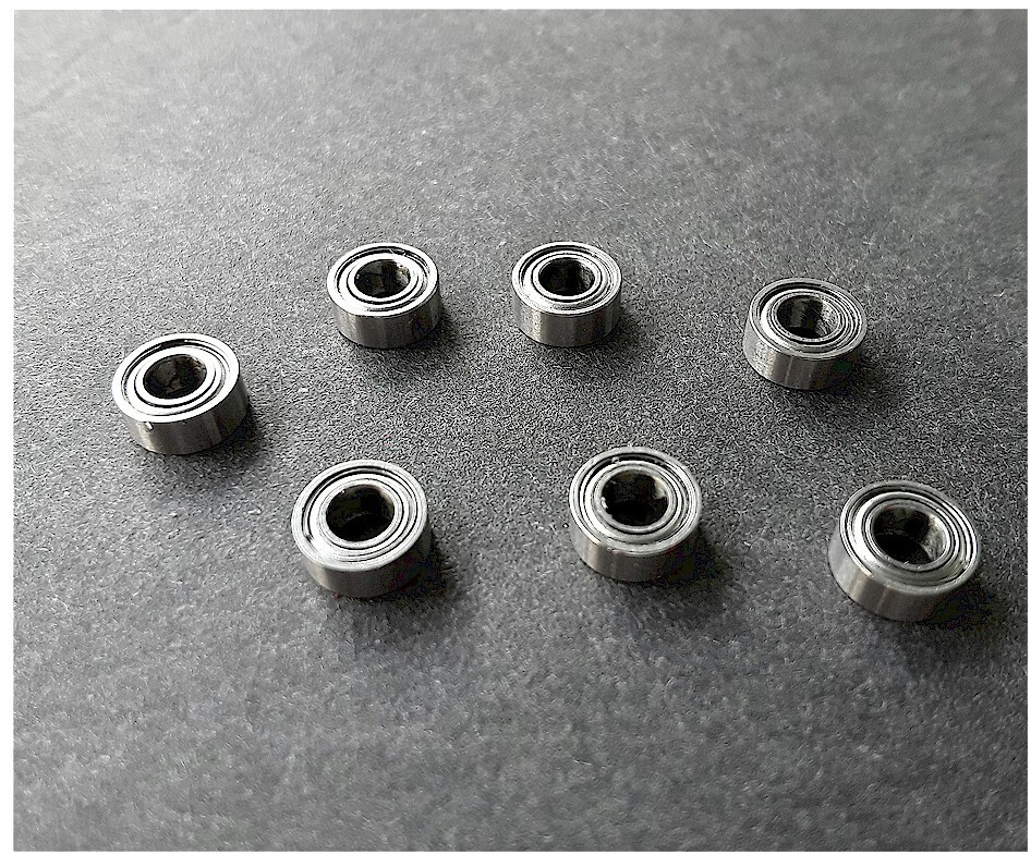 7x Ball Bearing 3x6x2.5mm Metal Shield Mini Inferno RC Car Helicopter MR63-ZZ