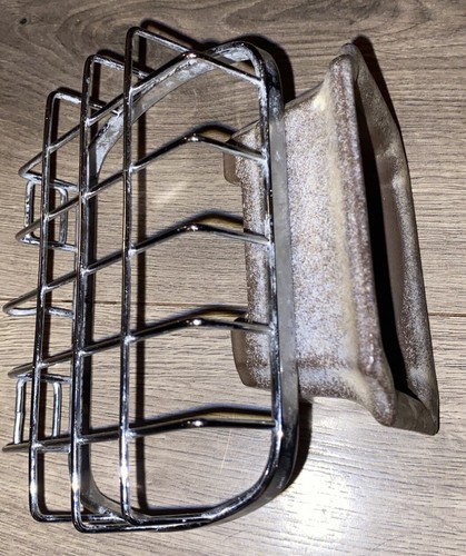 Kitchen Sink Holders for Sponges Scrubbers Soap Kitchen Bathroom Ceramic & Metal - Picture 2 of 8
