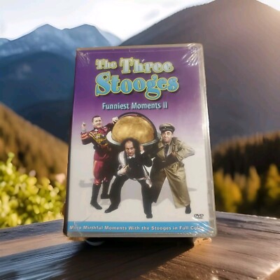 The Three Stooges: Funniest Moments II DVD Very Good nr  Disc