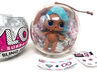 lol surprise bling series gold ball