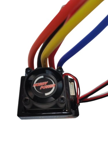 HP Enhanced 120A Brushless ESC Sensored Speed Controller V3 For 1/8 1/10 RC Car - Picture 3 of 7