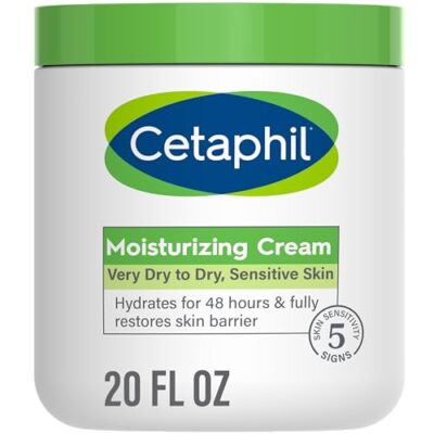 Cetaphil Body Moisturizer, Hydrating Moisturizing Cream for Dry to Very Dry 