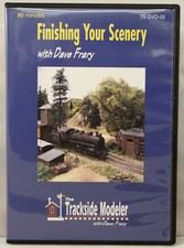 Finishing Your Scenery with Dave Frary - Trackside Modeler - DVD - Used