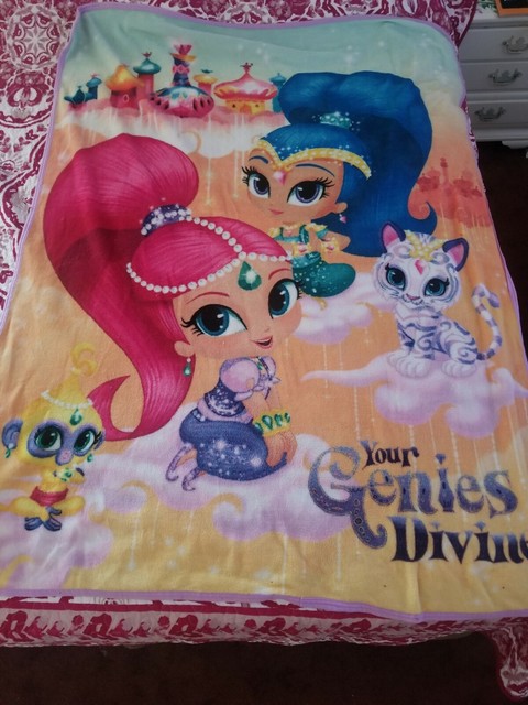 Nickelodeon Shimmer And Shine kids Soft fleece Blanket ...