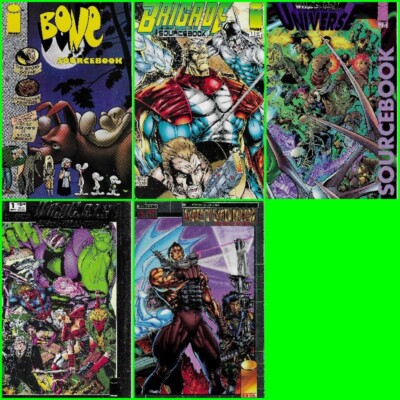 °IMAGE VERSCHIEDENEN SOURCEBOOKS BONE WILDC.A.T.S BRIGADE AUSWAHL° US Image