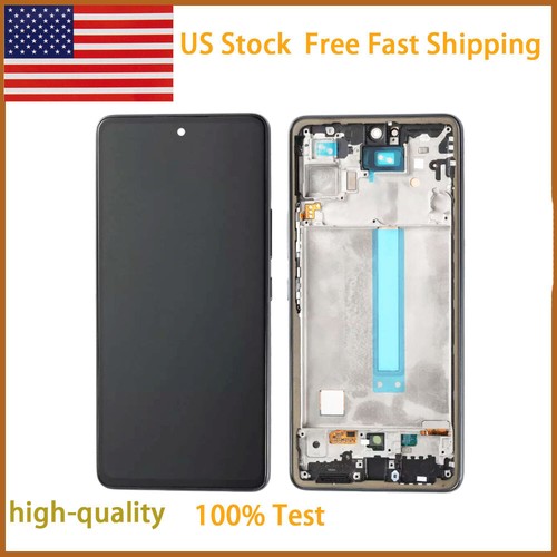 For Samsung Galaxy A53 A536 LCD Display Touch Screen Digitizer Frame Replacement - Picture 4 of 4