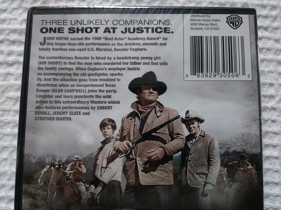 True Grit (DVD, 2013 Widescreen) John Wayne NEW Sealed Free Shipping !!! - Image 3 of 4