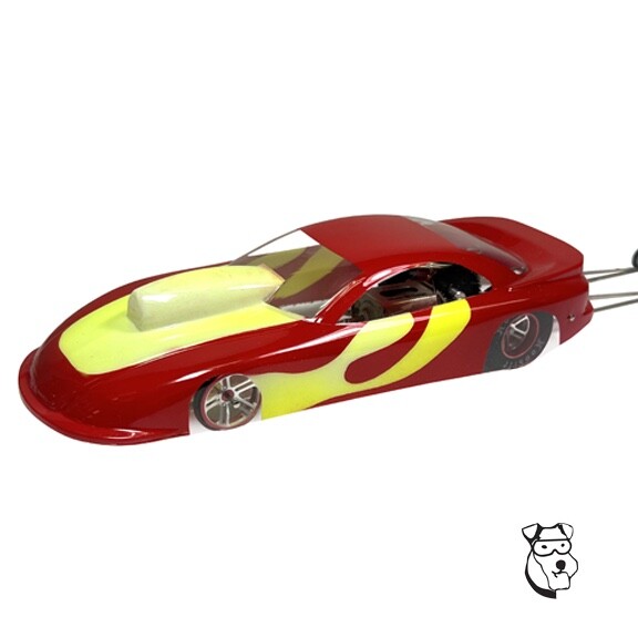 325A 1/24 3-N-1 Slot Drag Car RTR - PRO STOCK - Phoenix Motor - By