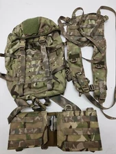 British Army Rucksack 30l MTP With Platform Belt And York