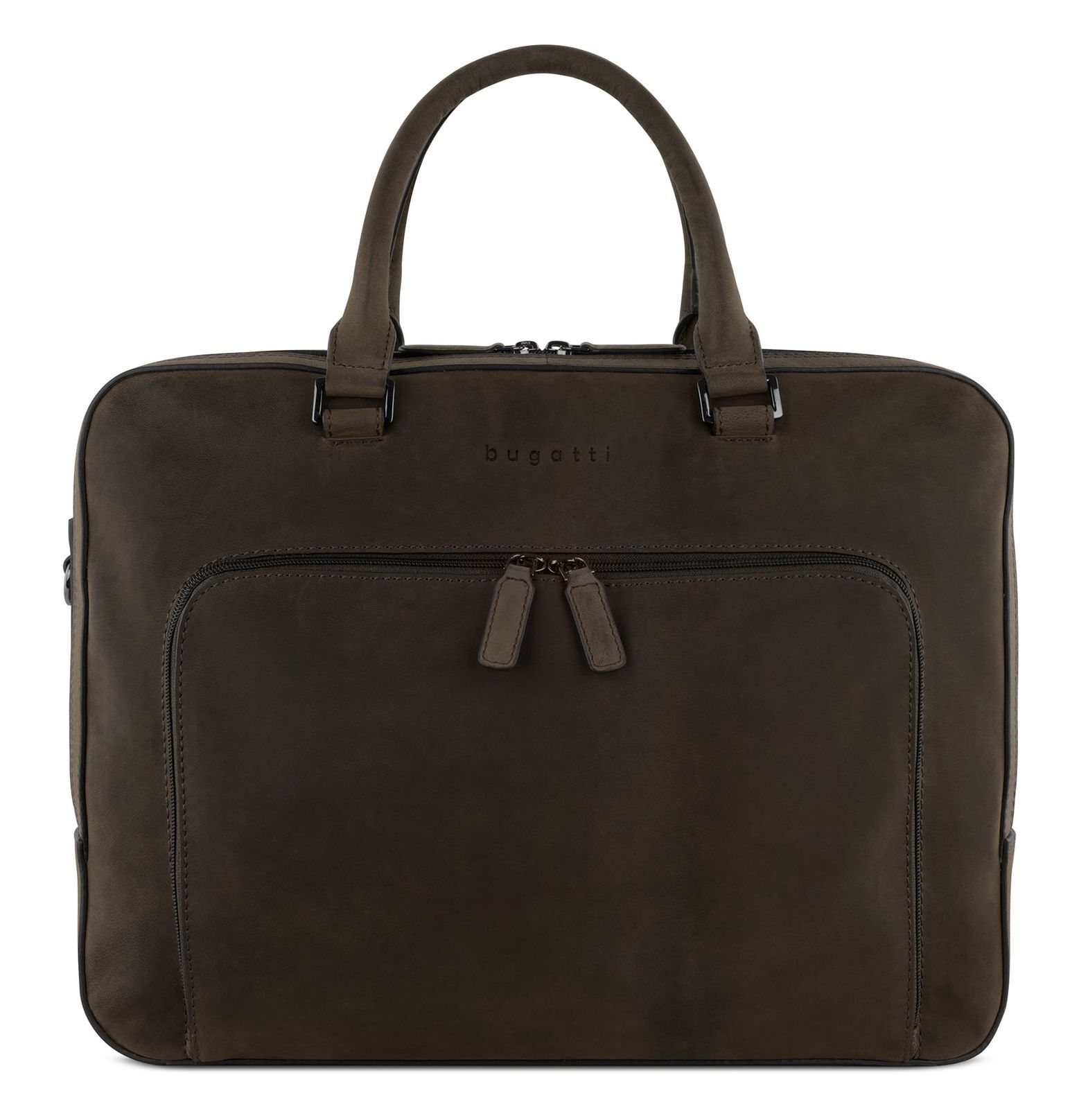 bugatti briefcase Luca Briefcase Brown