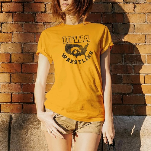 Iowa America Wrestling - Camiseta deportiva oficial de la Universidad NCAA - Imagen 5 de 7