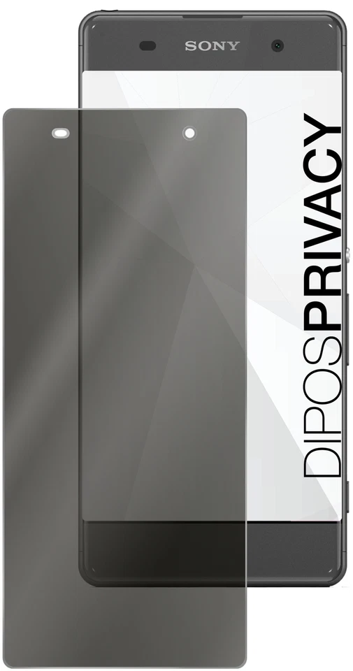 Protector Pantalla para Sony Xperia X Compact (vertical) 2x Protección Antiespía Foto 2 de 4