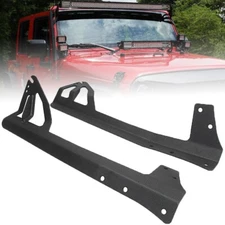 2x Roof 52" INCH LED Light Bar Mounting Brackets For Jeep Wrangler JK 2007-2017