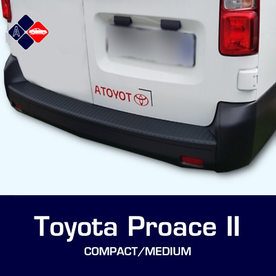 TOYOTA PROACE II BARN DOOR(2017-24) NEW REAR GUARD BUMPER PROTECTOR FITS TOYOTA