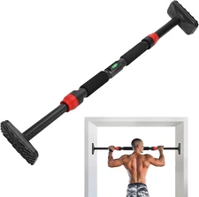 Doorway Pull Up Bar Home Gym Training Upper Body Workout with Adjustable Width