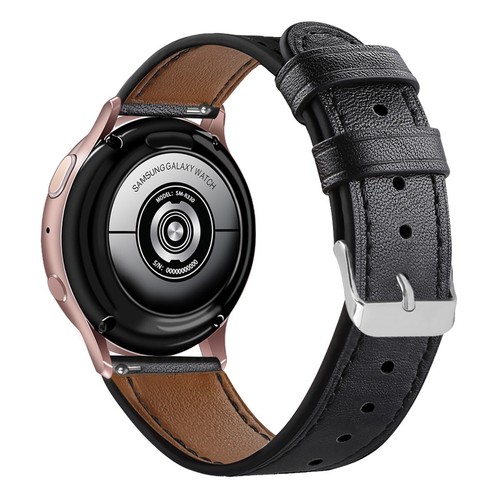 Per Samsung Galaxy Watch 42 mm attivo 1 2 ingranaggi S2 cinturino in pelle cinturino orologio 20 mm - Foto 13 di 21