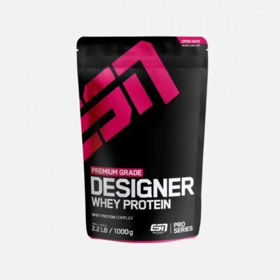 ESN Designer Whey 1kg + CFM Whey Isolat 1000g  + Überraschung T-SHIRT