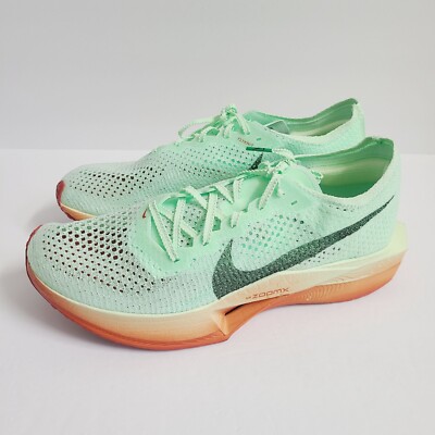 Nike ZoomX Vaporfly NEXT% 3 Eluid Kipchoge Shoes HJ7040-300 Size 10.5 Green