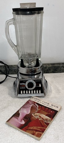 Vtg 1960’s Waring 14 Speed Timer Blendor Solid State Model 1153 Excellent Cond. - 第 1/24 張圖片