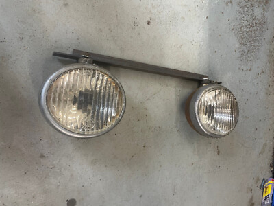 Großer Oldtimer Auto Notak Drive Master Lichter 30er Jahre