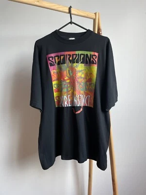 T-shirt Scorpions Pure Instinct Vintage 1996 Tour taille XL - Photo 1/4