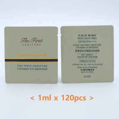 O HUI The First Geniture Vitamin UV Defense Special 1ml x 120pcs Sun K-Beauty
