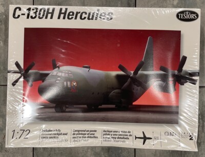 Testors C-130H Hercules 1:72 Scale Model Kit 1/72 665 Lockheed Italeri