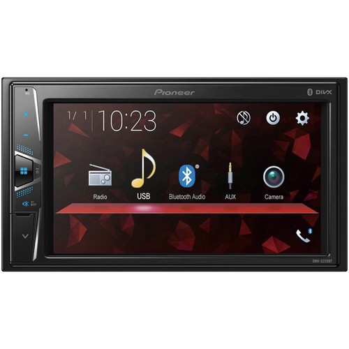 Pioneer DMH-G220BT 2 DIN Autoradio con Bluetooth per KIA Carens III 2006-2010 - Foto 3 di 4