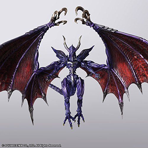 Square Enix Final Fantasy Creatures Bring Arts Bahamut Figure from Japan - Picture 3 of 5