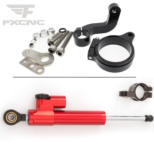 FXCNC Steering Damper Stabilizer Mounting Kit Fit BMW R1200 CL GS 2013-2014 - Picture 17 of 48