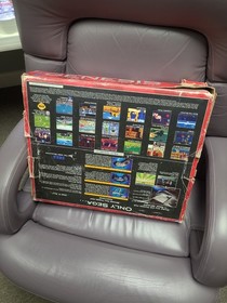 Vintage Video Game Sony PlayStation PS1 Console Bundle in Sega Genesis Box