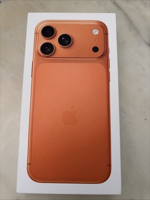 Apple iPhone 17 Pro Max 2TB Cosmic Orange Original Box Only NO PHONE