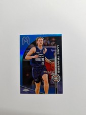2023-24 Topps Chrome NBL Luke Travers, Melbourne United Blue 55/75
