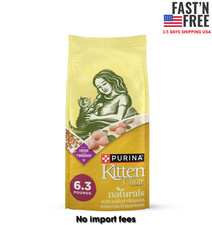 Purina Kitten Chow Naturals, Indoor Dry Kitten Food, Chicken, 6.3 lb Bag