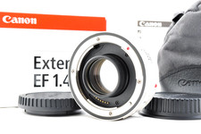 Mint in Box Canon Extender EF 1.4x II Teleconverter w/Pouch Caps From Japan