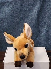 Aurora Miyoni Spotted Fawn Deer Plush 11"  Realistic Laying Down Stuffed Animal