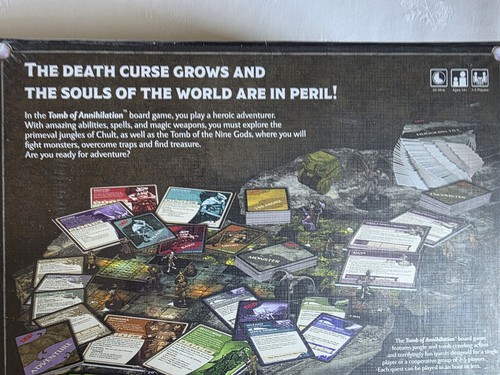 WizKids D&D Dungeons and Dragons Tomb of Annihilation Board Game Premium Edition - Picture 8 of 9