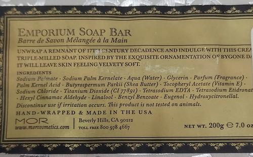 MOR Triple Milled Soap SNOW GARDENIA Luxury Soap 7 oz. New Older Stock - Picture 7 of 10