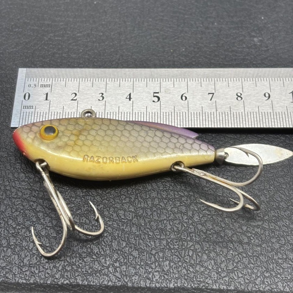 Fred Arbogast Lure Rare Old Lure Razorback 3/8oz Rare | eBay