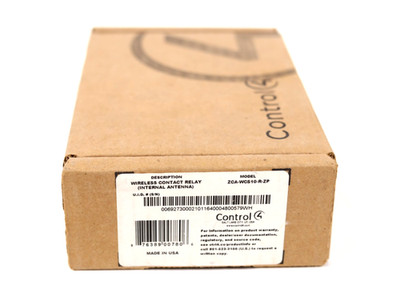 New Control4 ZCA-WCS10-R-ZP Wireless Contact Relay with External Antenna u543