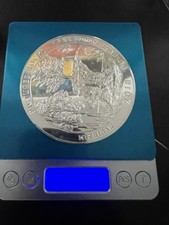 5 OZ 2018 .999 FINE SILVER ROUND MICHIGAN COIN QUARTER US DOLLAR UNCIRCULATED!