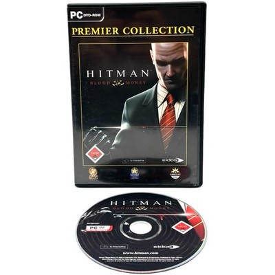 Hitman Blood Money PC DVD ROM gereinigte Hülle ohne Handbuch