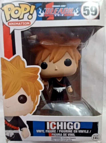 Funko Pop Ichigo Kurosaki Vinyl Figure #59 Preowned in Box