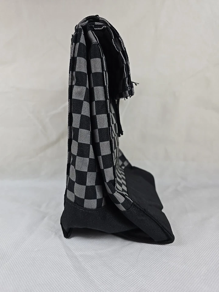 Vans Mow Lunch Insulated Canvas Lunch Sack Black Gray Checker Nordstrom Exclusiv - Image 4 of 4