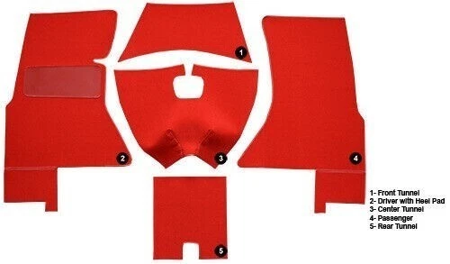 Alfombra Chevrolet Corvette 1959-60 de ACC Foto 2 de 2