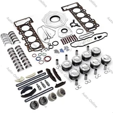 M176 M177 4.0T Engine Rebuild Overhaul Kit For Mercedes-Benz G550 C63 E63 S AMG