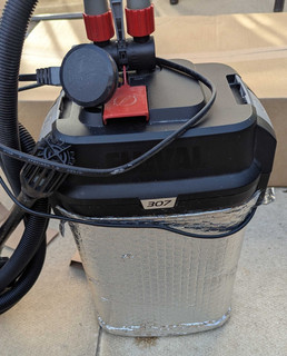 Fluval 307 Perfomance External Canister Filter including 2 trays AlfaGrog Media